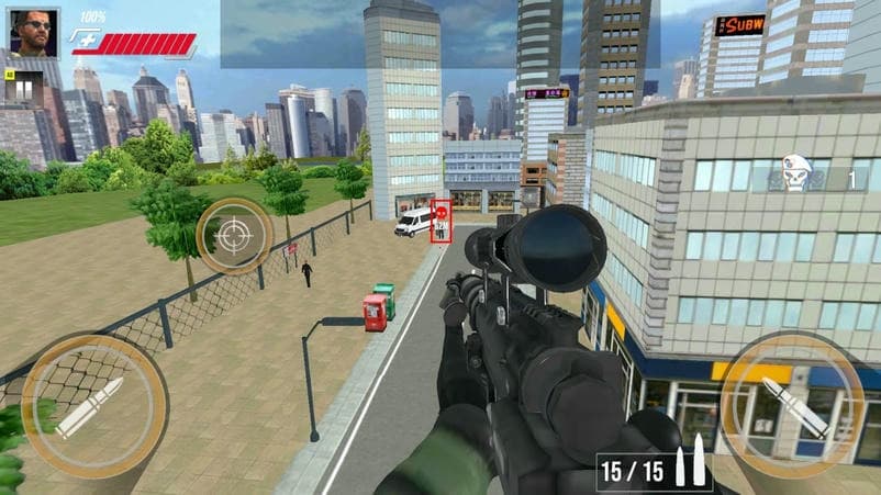 澳门新葡新京注册送3D射击游戏(City Sniper 3D)