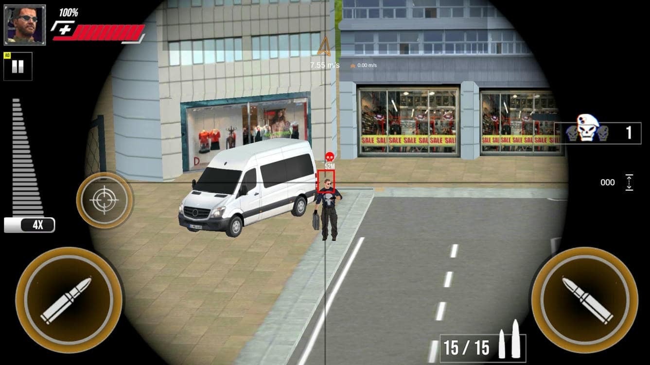 澳门新葡新京注册送3D射击游戏(City Sniper 3D)